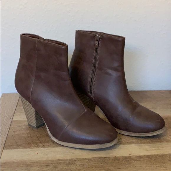Rampage Shoes - Zip Ankle boots/booties